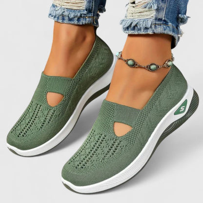 Emilia – Women Slip-On Mesh Walking Sneakers - Image 7
