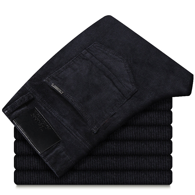 Paweł – Męskie Sztruksowe Spodnie Slim Fit