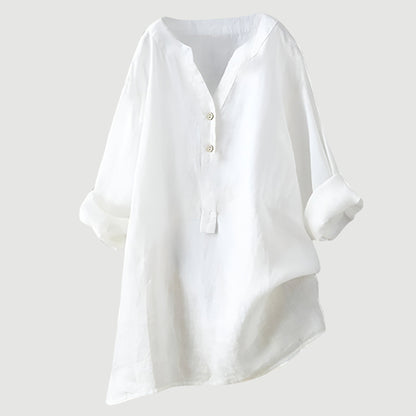 Ingrid – Women Button Tunic Blouse - Image 7