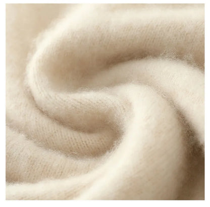 Tomasz - Męski sweter z półgolfem wełniany