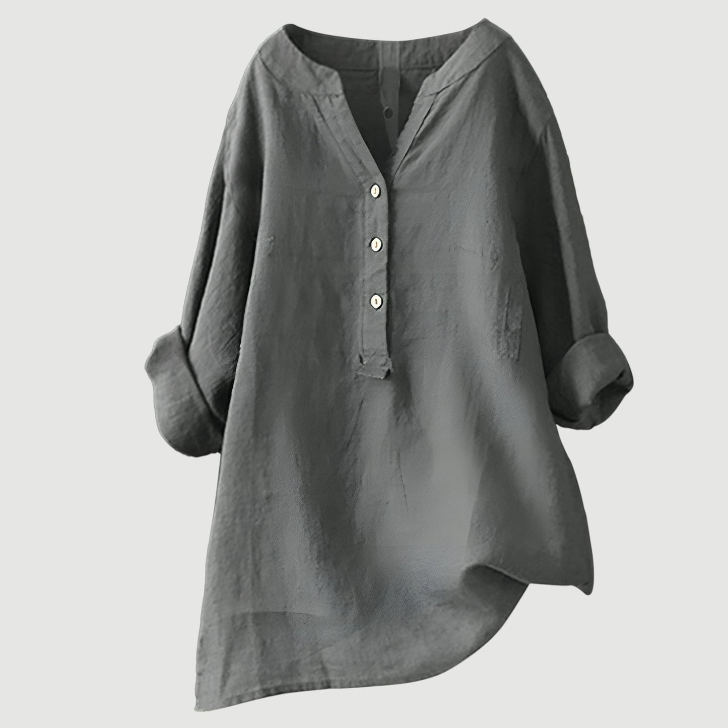 Ingrid – Women Button Tunic Blouse - Image 6