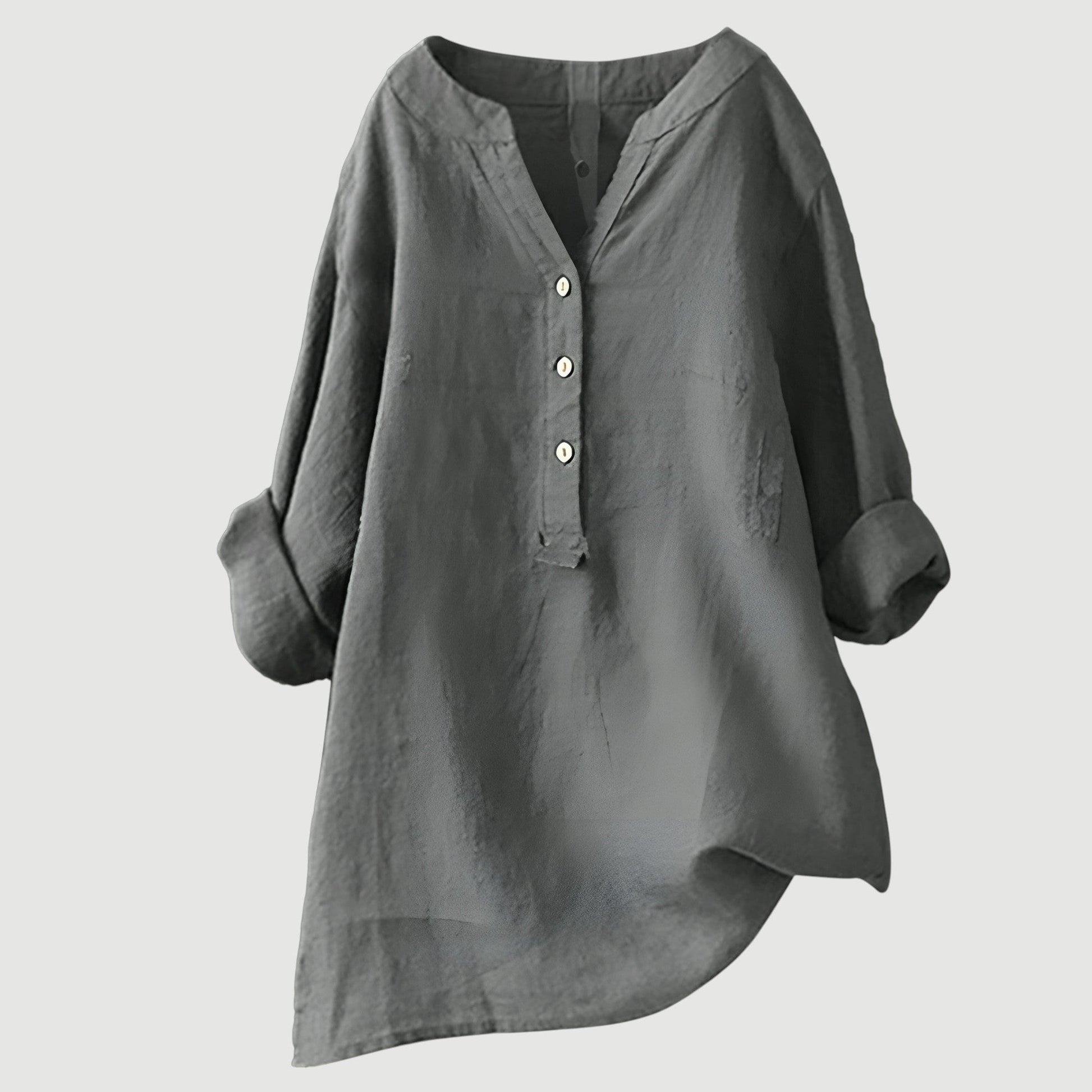 Ingrid – Women Button Tunic Blouse - Image 6