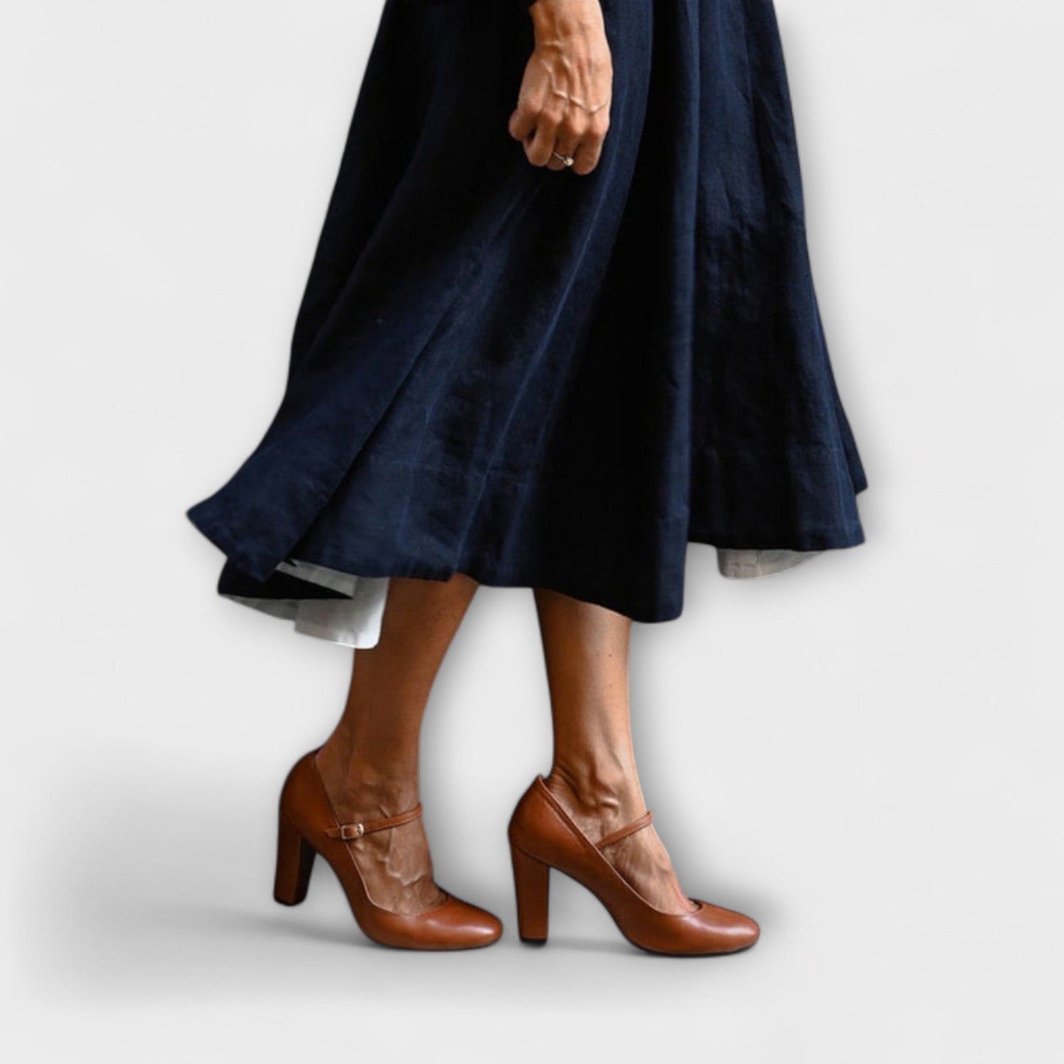 Ingrid – Elegant Modern Mary jane Heels  for Women - Image 1