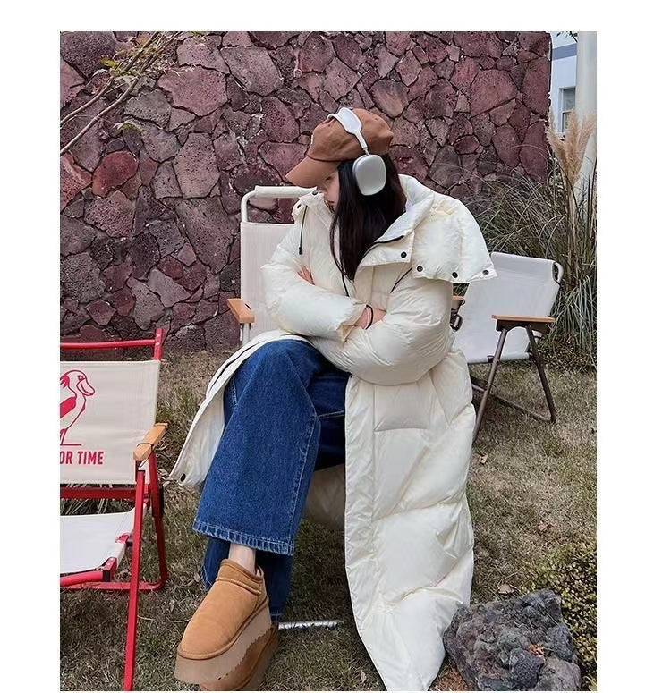 Valentina – Długa damska kurtka puchowa