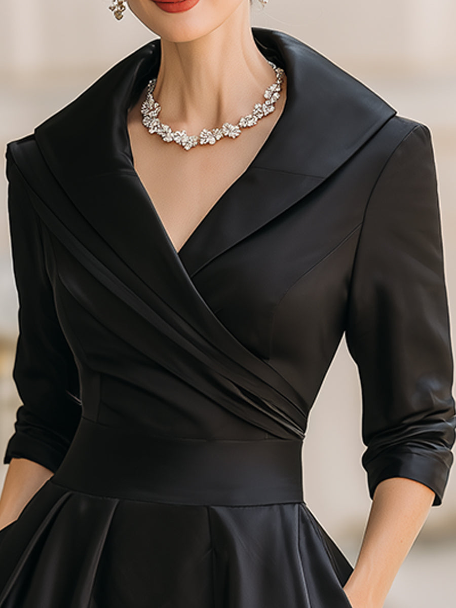 Helga – Elegant A-line Dress for Women - Image 2