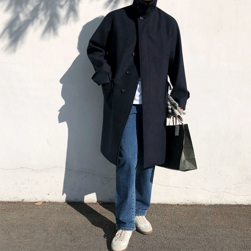 Dorian – Męski płaszcz wełniany oversize