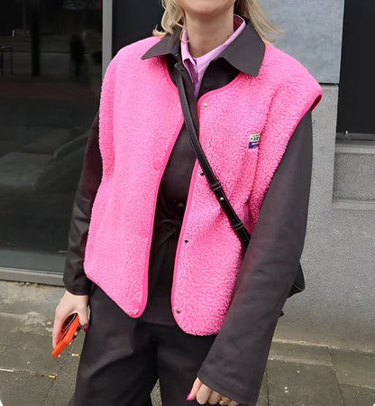 Maja – Dzianinowa kamizelka oversize damska