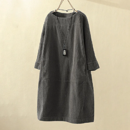 Ingrid – Effortless corduroy Dress for Women - Image 4