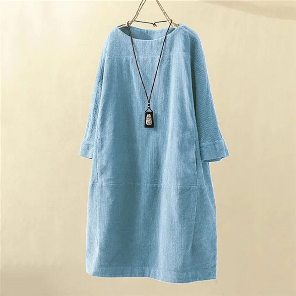Ingrid – Effortless corduroy Dress for Women - Image 5