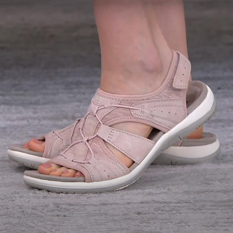 Mila – Women Casual Velcro straps Sandals - Image 14