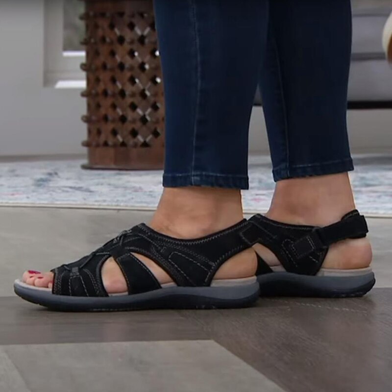 Mila – Women Casual Velcro straps Sandals - Image 20