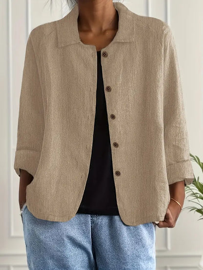 Johanna – Women Casual Button-Up Top - Image 3