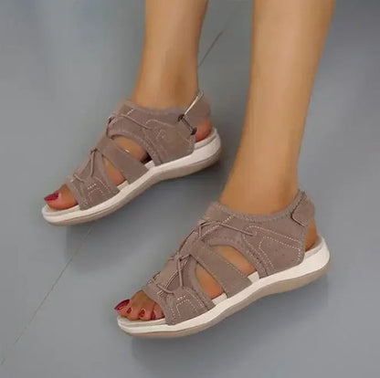 Mila – Women Casual Velcro straps Sandals - Image 19