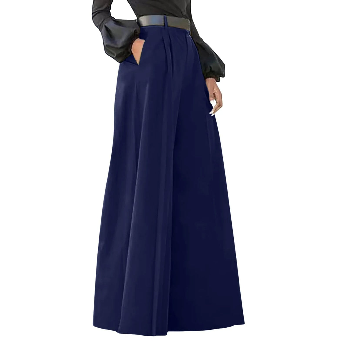 Nadine – High Waisted Wide-Leg Trousers for Women - Image 4