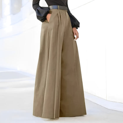 Nadine – High Waisted Wide-Leg Trousers for Women - Image 3