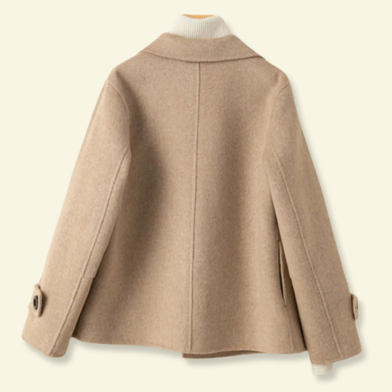 Dwurzędowa damska kurtka o luźnym kroju - J&B; - 9 - Livia-Moda