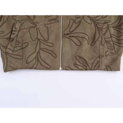 Elvira – Women Embroidered Casual Jacket - Image 10