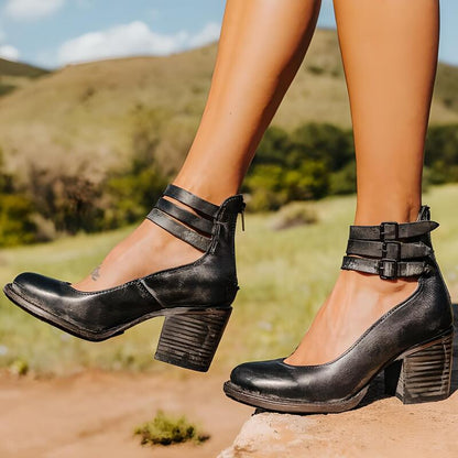 Katrin – Stylish Heeled Mary jane boots for Women - Image 1