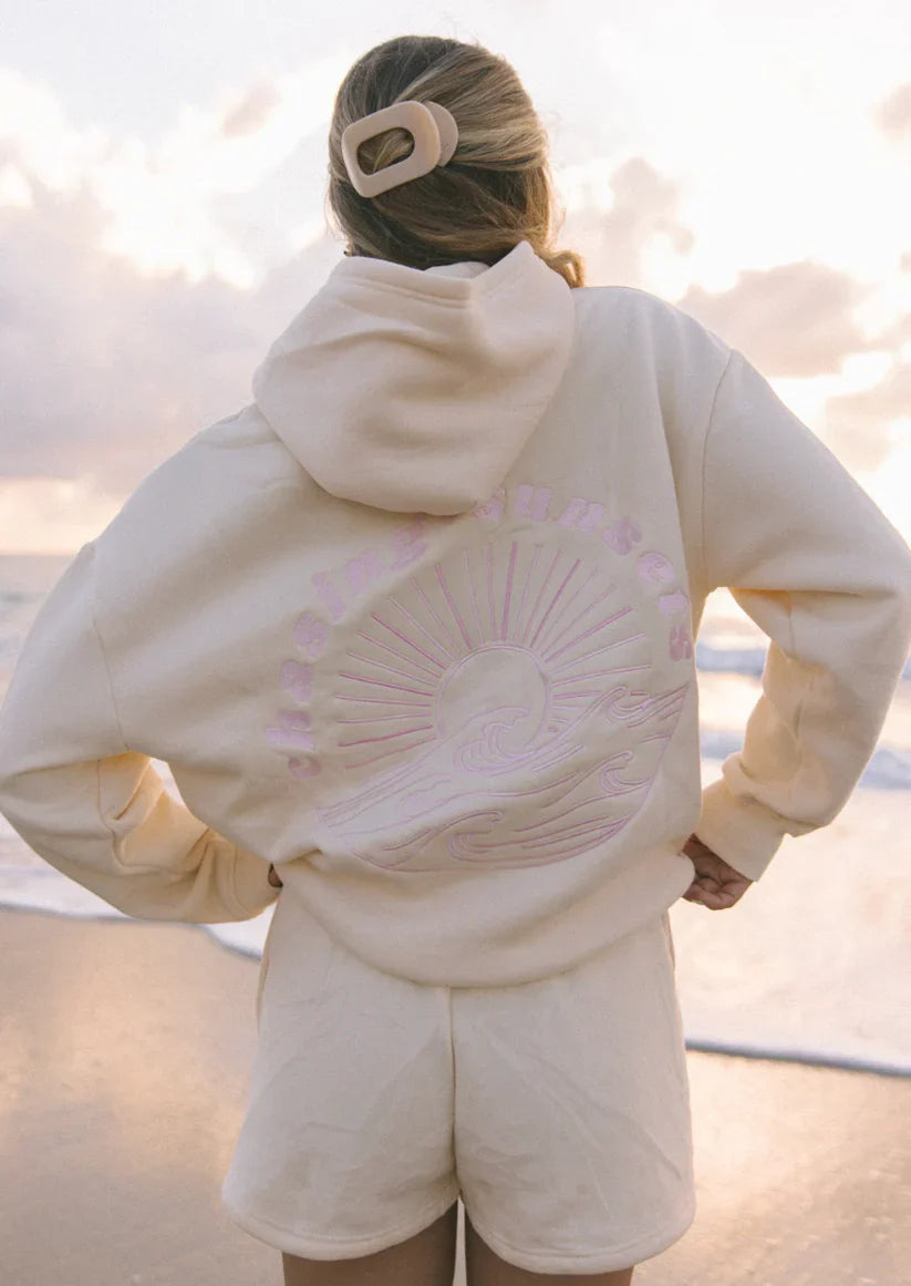Hoodie damski luźny z nadrukiem - 5 - Livia-Moda