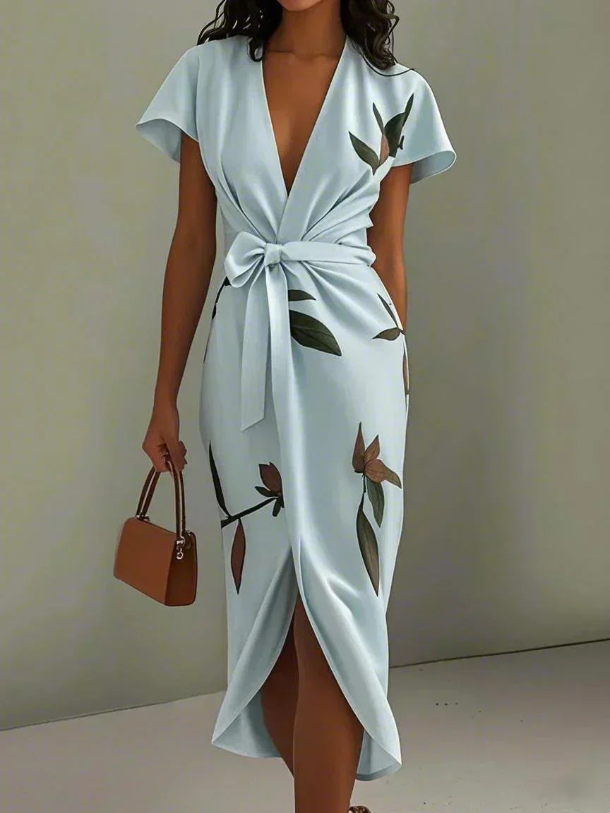 Melanie – Elegant Wrap Dress for Women - Image 2