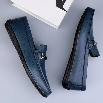 Harvey – Stylish Genuine Leather Loafers for Men - Image 12