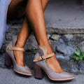 Clara – Women’s Strap Heeled Shoes - Image 2