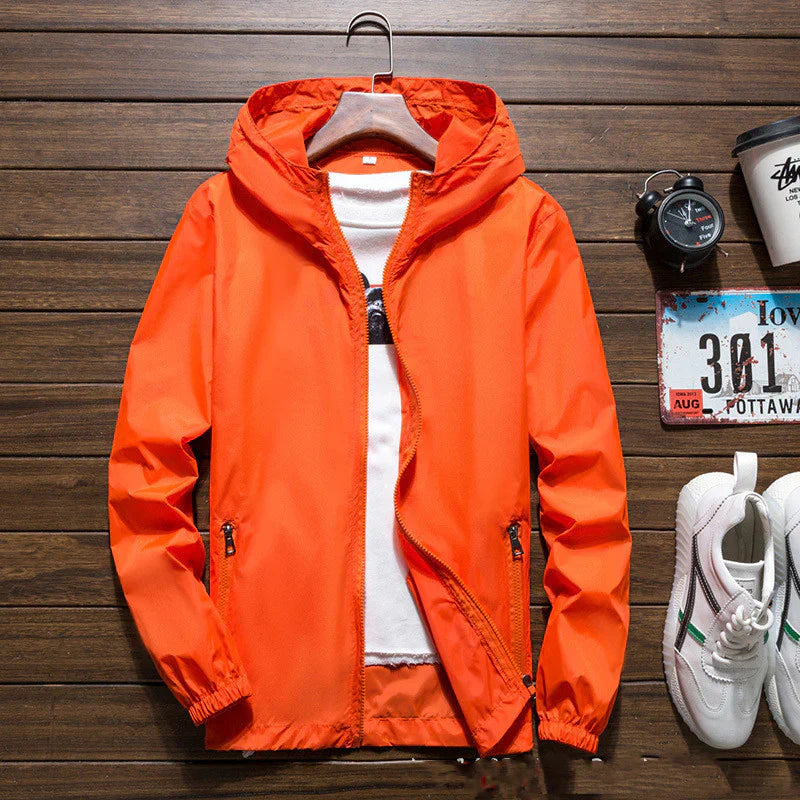 Ethan – Lekka funkcjonalna kurtka męska z kapturem