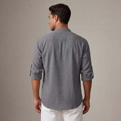 Markus – long sleeves Button-Up Shirt - Image 2