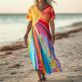 Stefanie – Letnia Sukienka w Stylu Boho