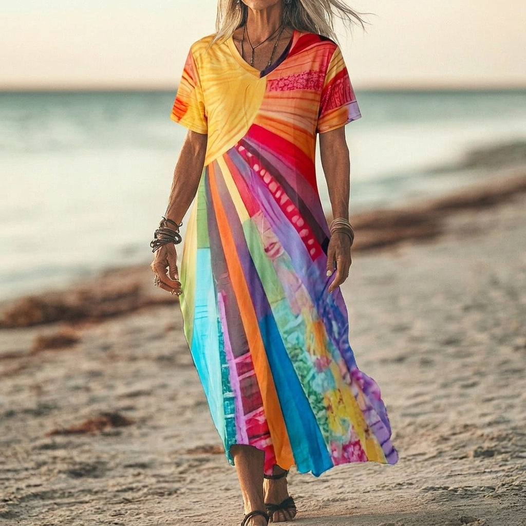 Stefanie – Letnia Sukienka w Stylu Boho