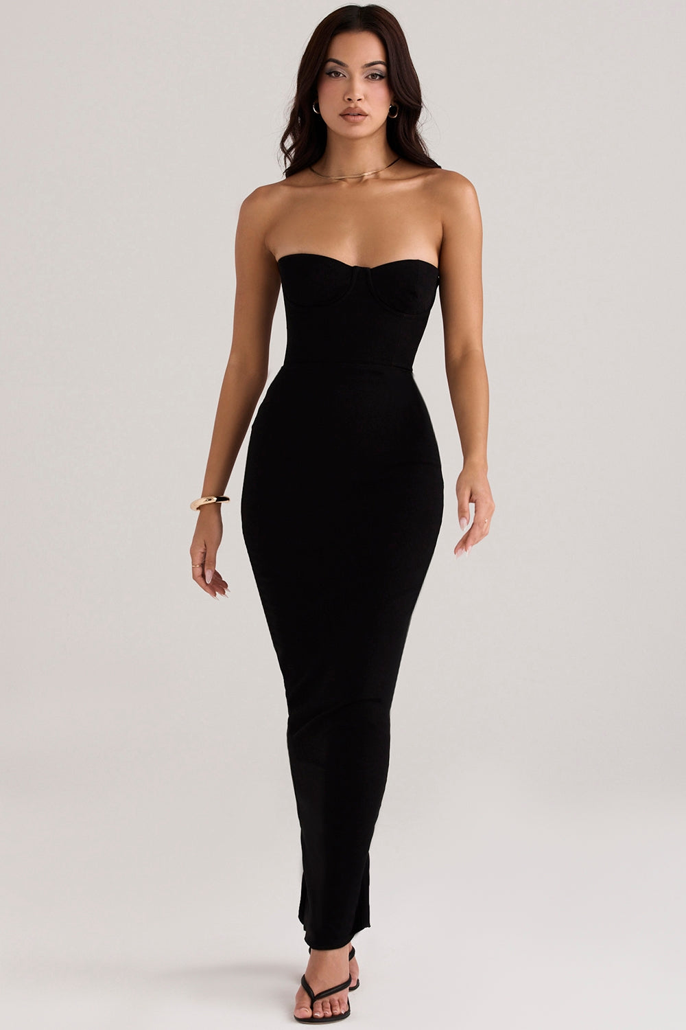 Chloe – Elegant Strapless Maxi Dress - Image 6