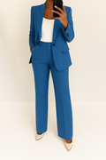 Doreen – Women Pantsuit Blazer Wide-Leg Set - Image 1