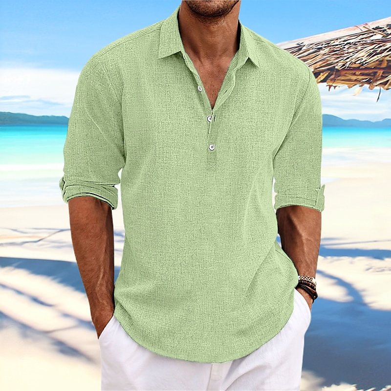 Karl – Long Sleeve Button-Down Shirt - Image 7