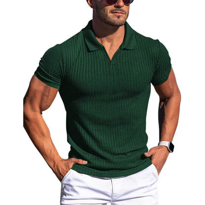 Robert – Ribbed Polo Shirt - Image 5