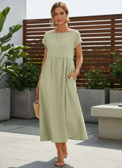 Julia – Elegant Maxi Dress for Women - Image 2