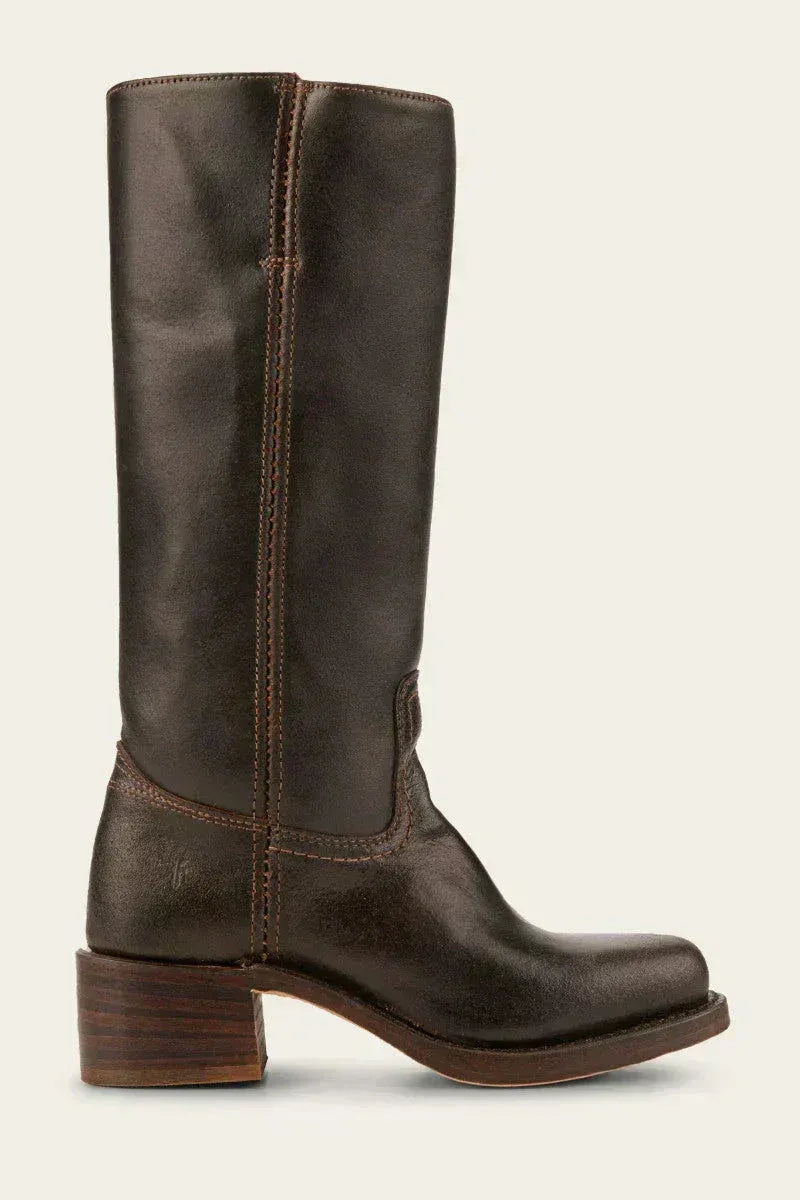 Damskie buty do kolan, elegancki krój z grubym obcasem | L&V - 10 - Livia-Moda