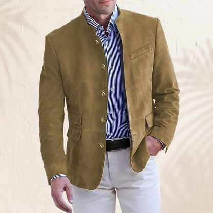 Georg – Autumn jacket with button placket for Men - Image 5