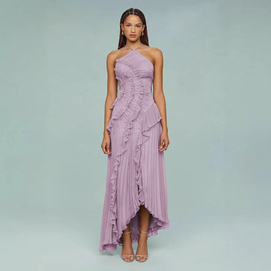 Emilia – Elegant Pleated Dress for Women - Image 2