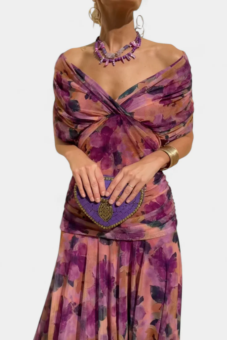 Kirsten – Elegant Off-Shoulder Maxi Dress for Women - Image 13