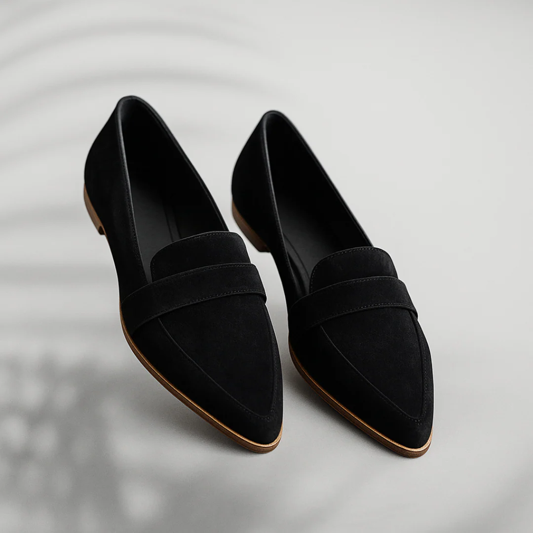 Yvonne – Women Suede Slip-On Shoes - Image 2