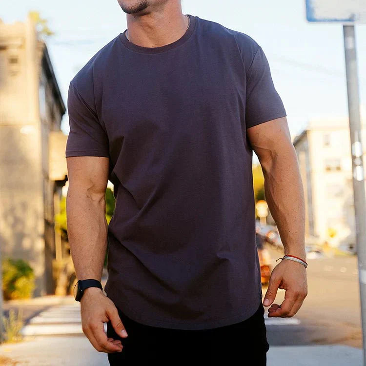 Adrian – Stylish Crew Neck T-Shirt for Men - Image 14