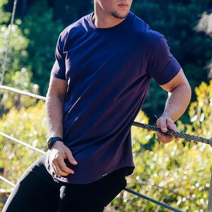 Adrian – Stylish Crew Neck T-Shirt for Men - Image 17