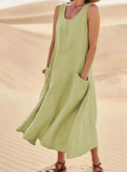 Lena – Cotton Dress with Pockets - Image 12