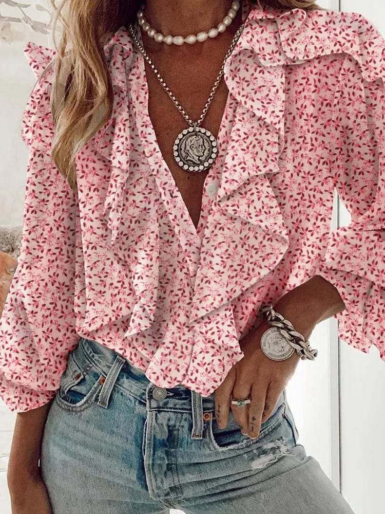 Clara – Ruffled Elegance Blouse - Image 6