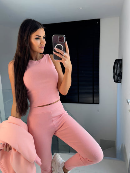 Lena – Damski Dres Dwuczęściowy z Bluzy Oversize i Legginsów