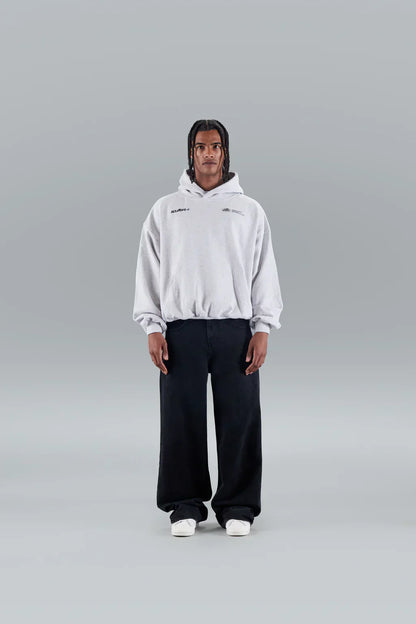 Maya - Bluza damska oversize z kapturem i kieszenią kangurką