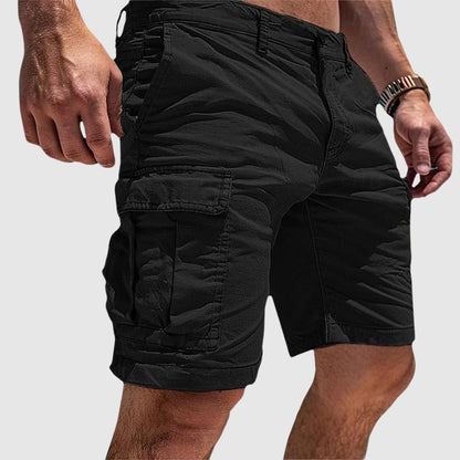 Adrian – Cargo Pocket Knee Length Shorts - Image 3