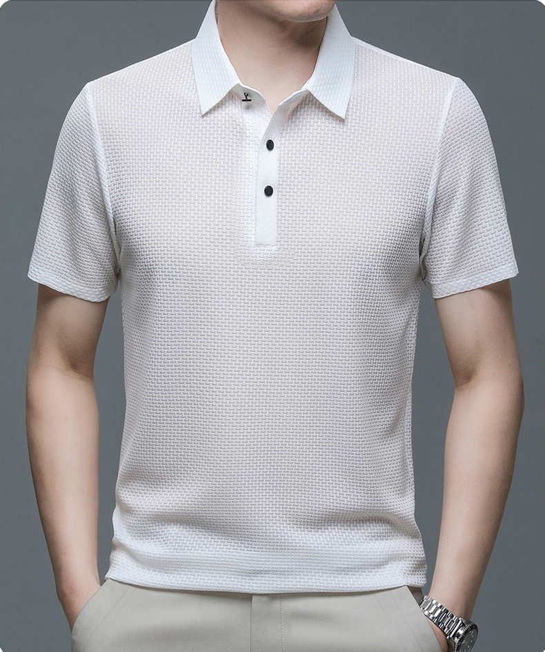 Stefan – Textured Button-Up Shirt for Men - Image 14