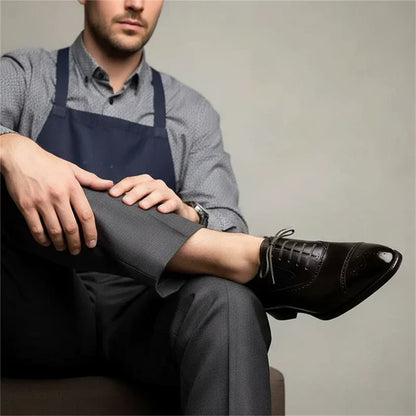 Andrzej – Klasyczne męskie oxfordy ze skórzaną podeszwą
