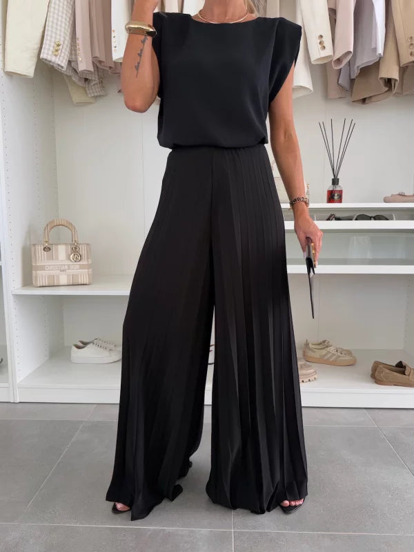 Verena – Elegant Pleated Jumpsuit for Women - Image 6